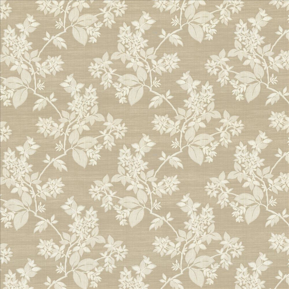 Meadow View Dove  by Kasmir Designer Fabric 1449 67% Polyester
33% Cotton
 INDIA 28,000 Martindale Cycles Horizontal: 13 6/8 inches and Vertical: 15 inches 53  - Swanky Fabrics -