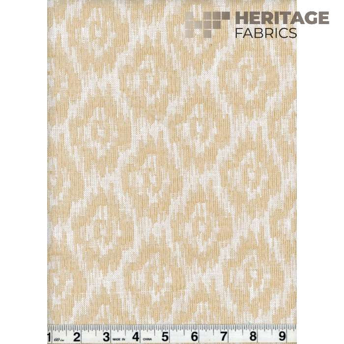 Meadows Wheat by Heritage Designer Fabric - 66% Polyester; 34% Cotton India 18,000 Horizontal: 3.5 and Vertical: 3.5 54" - Swanky Fabrics -