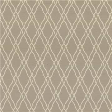 Meander Trellis Flax by Kasmir Designer Fabric 5066 100% Polyester CHINA 15,000 Wyzenbeek Double Rubs H: 3 4/8 inches, V: 7 6/8 inches 56 - 57 - Swanky Fabrics - Kasmir