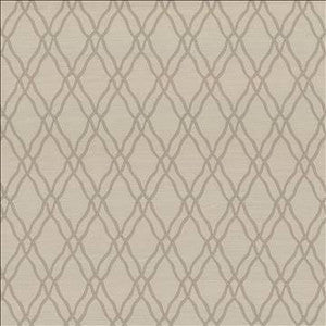 Kasmir Fabric Meander Trellis Linen