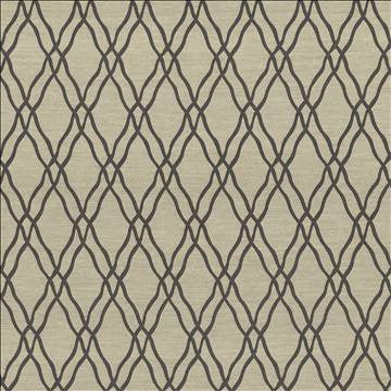 Meander Trellis Slate by Kasmir Designer Fabric 5067 100% Polyester CHINA 15,000 Wyzenbeek Double Rubs H: 3 4/8 inches, V: 7 6/8 inches 56 - 57 - Swanky Fabrics - Kasmir