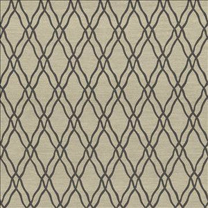 Kasmir Fabric Meander Trellis Slate