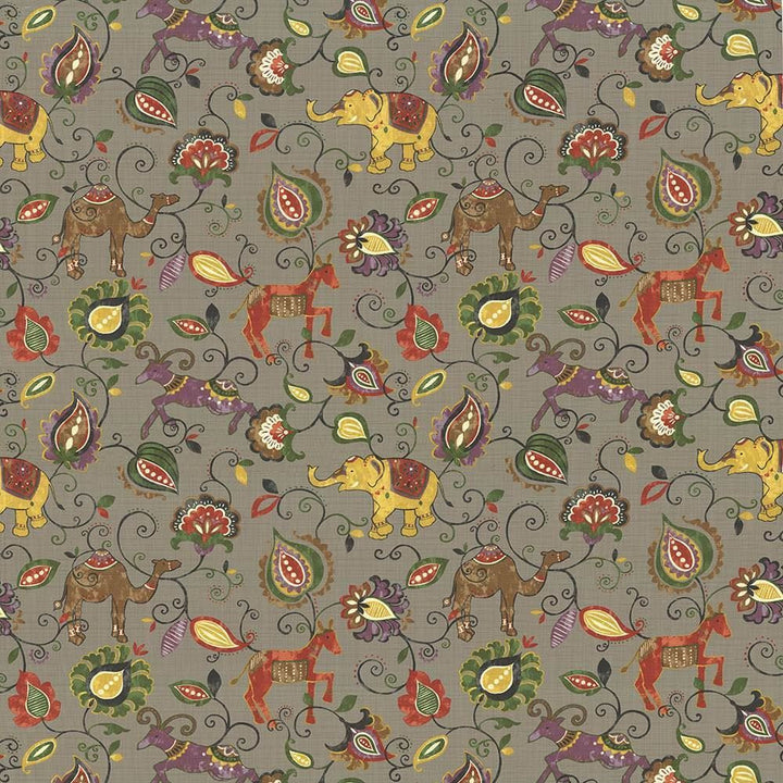 Menagerie Glacier by Kasmir Designer Fabric 1435 100% Cotton
 INDONESIA </p><p>Repeat: Horizontal: 27 inches and Vertical: 27 inches 54 - 55 - Swanky Fabrics -