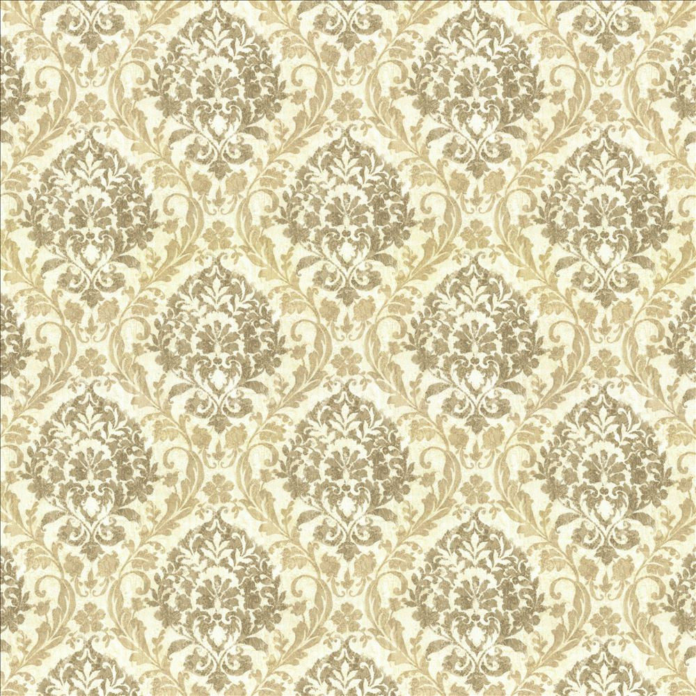 Mesmerizing Wheat by Kasmir Designer Fabric 1466 100% Polyester
 INDIA 30,000 Wyzenbeek Double Rubs </p><p>Repeat: Horizontal: 13 4/8 inches and Vertical: 13 4/8 inches 54 - Swanky Fabrics -