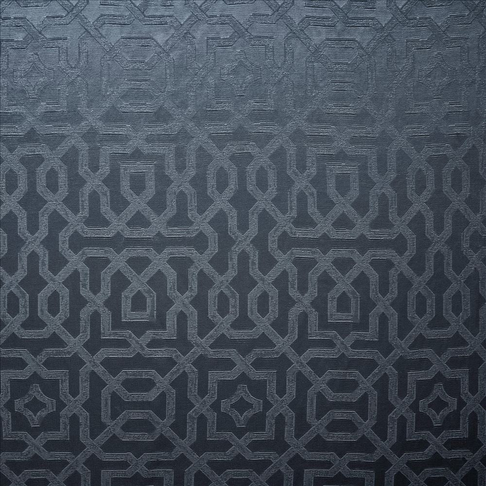 Mezza Luna Denim by Kasmir Designer Fabric 1458 60% Viscose
40% Polyester
 CHINA 100,000 Wyzenbeek Double Rubs </p><p>Repeat: Horizontal: 9 2/8 inches and Vertical: 15 inches 55 - Swanky Fabrics -