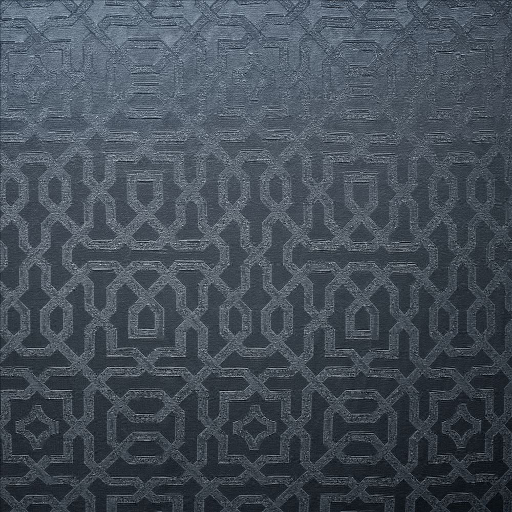 Mezza Luna Denim by Kasmir Designer Fabric See sample 60% Viscose
40% Polyester
 CHINA 100,000 Wyzenbeek Double Rubs </p><p>Repeat: Horizontal: 9 2/8 inches and Vertical: 15 inches 55 - Swanky Fabrics -