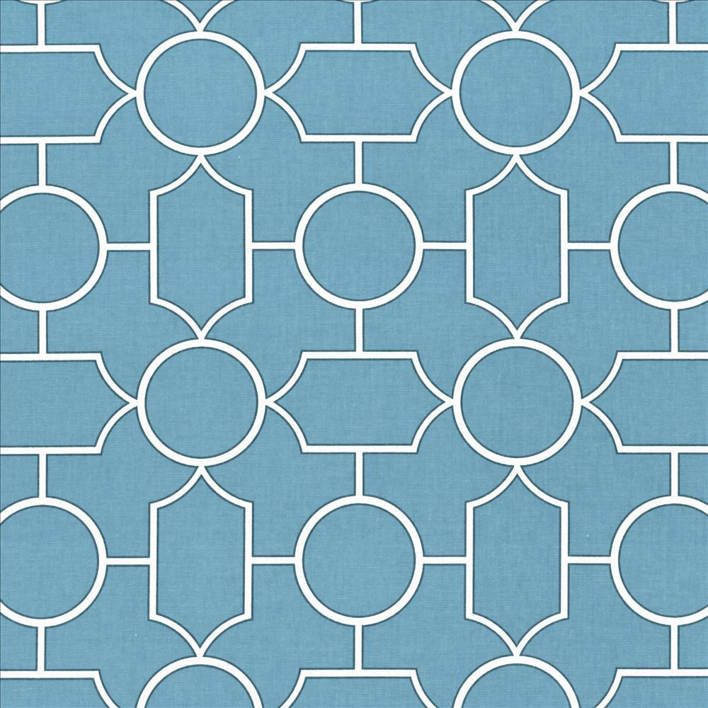 Mezzanine Peacock by Kasmir Designer Fabric 5082 100% Cotton TURKMENISTAN 30,000 Wyzenbeek Double Rubs Horizontal: 9 inches and Vertical: 9 inches 54 - Swanky Fabrics -