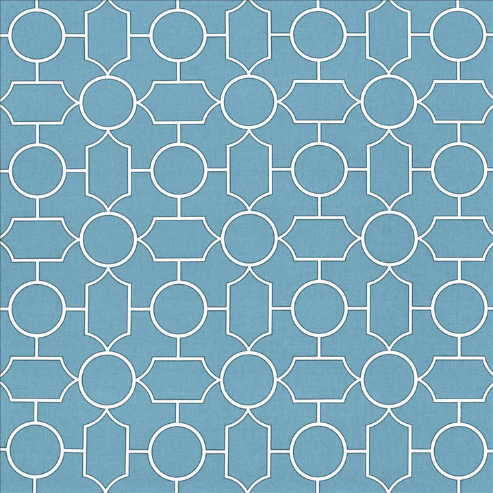 Mezzanine Peacock by Kasmir Designer Fabric 5082 100% Cotton
 TURKMENISTAN 30,000 Wyzenbeek Double Rubs </p><p>Repeat: Horizontal: 9 inches and Vertical: 9 inches 54 - Swanky Fabrics -