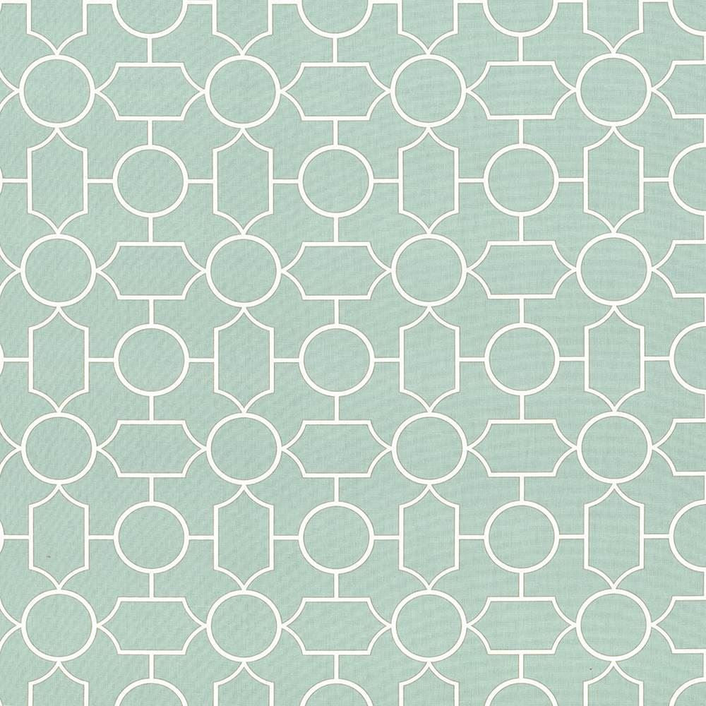 Mezzanine Robins Egg by Kasmir Designer Fabric 5082 100% Cotton
 TURKMENISTAN </p><p>Repeat: Horizontal: 9 inches and Vertical: 9 inches 54 - Swanky Fabrics -