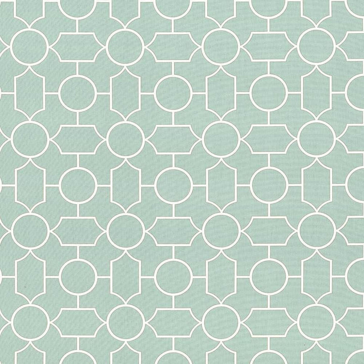 Mezzanine Robins Egg by Kasmir Designer Fabric 5082 100% Cotton
 TURKMENISTAN </p><p>Repeat: Horizontal: 9 inches and Vertical: 9 inches 54 - Swanky Fabrics -