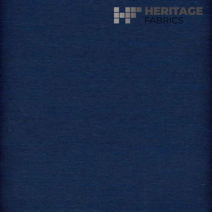 Milano Sapphire by Heritage Fabric - 50% Cotton/50% Polyester USA or Imported Horizontal: 9" and Vertical: 54" - Fabric Carolina -