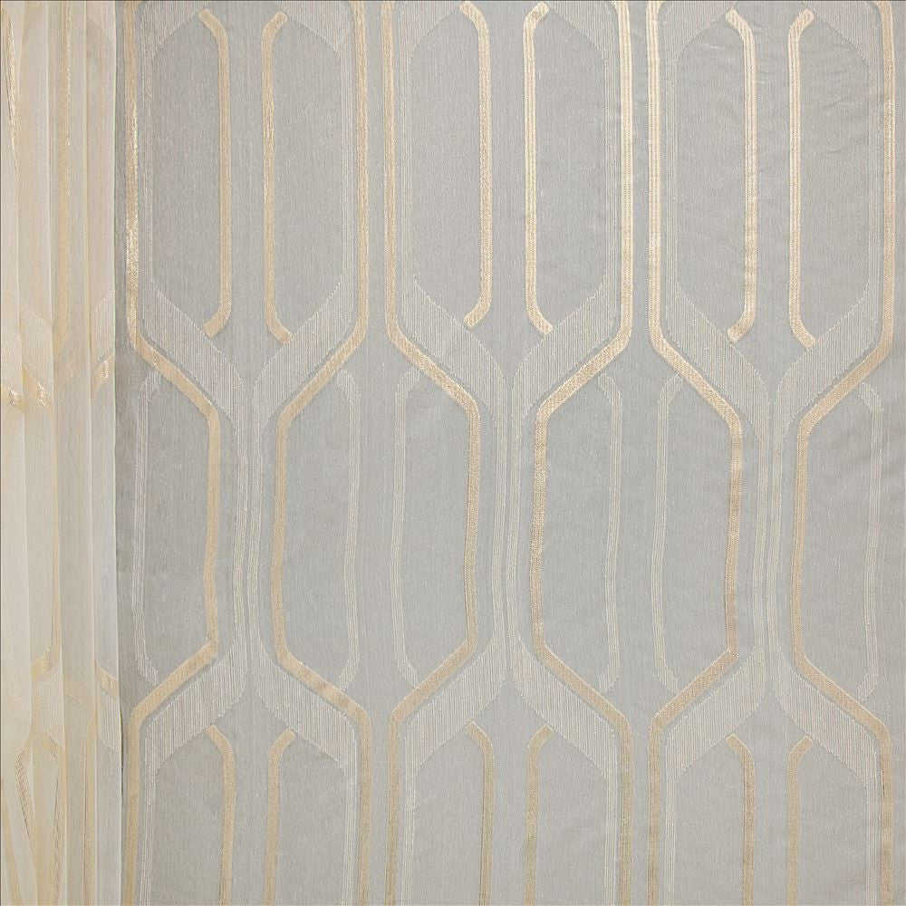 Mina Champagne by Kasmir Designer Fabric 1465 100% Polyester
 TURKEY </p><p>Repeat: Horizontal: 9 inches and Vertical: 22 4/8 inches 118 - Swanky Fabrics -
