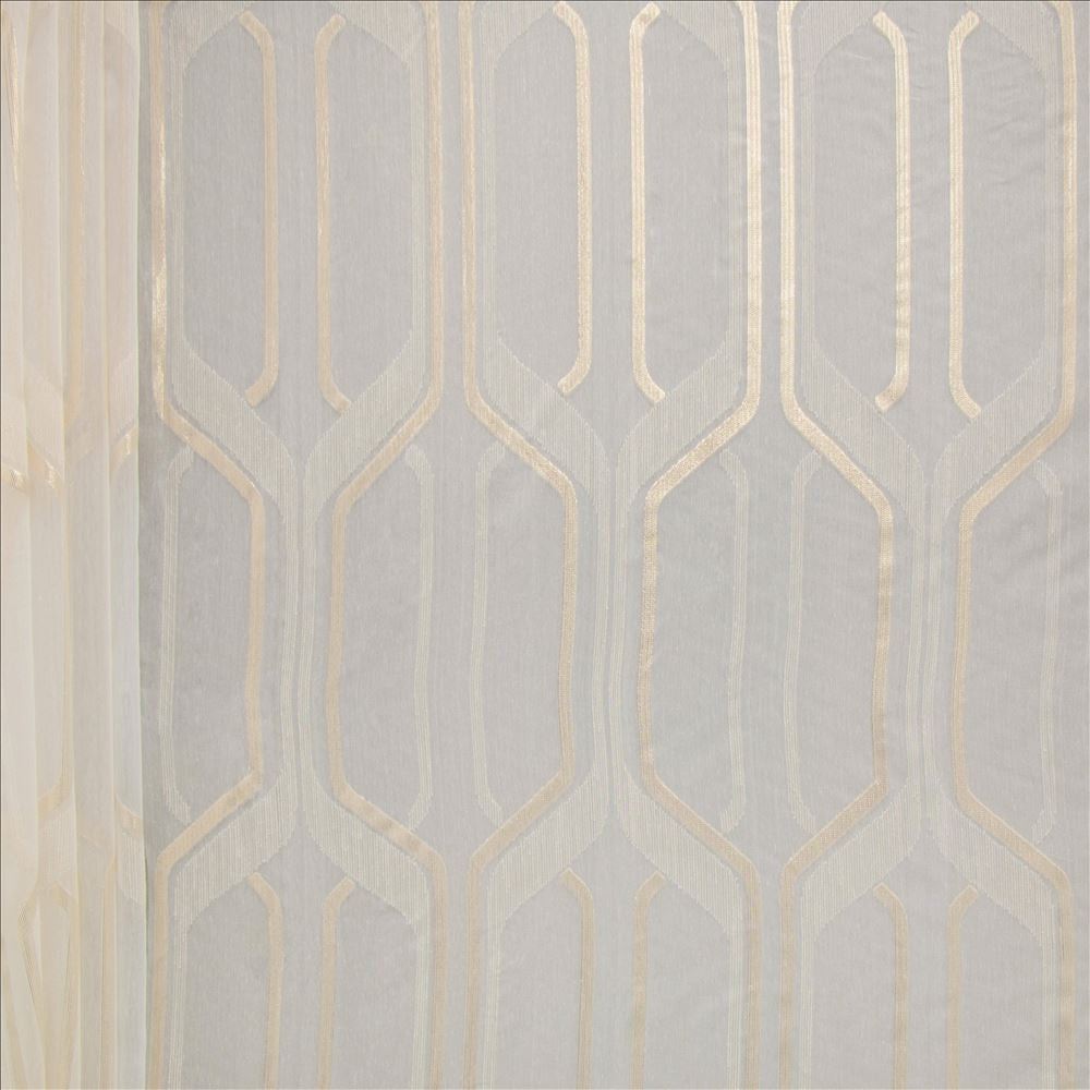 Mina Champagne by Kasmir Designer Fabric 1465 100% Polyester
 TURKEY Not Tested </p><p>Repeat: Horizontal: 9 inches and Vertical: 22 4/8 inches 118 - Swanky Fabrics -