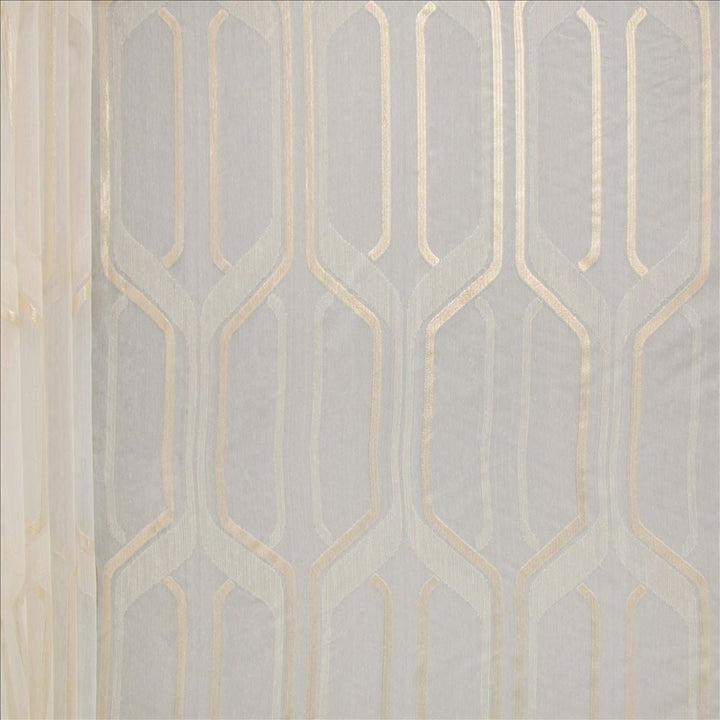 Mina Champagne by Kasmir Designer Fabric 1465 100% Polyester
 TURKEY Not Tested </p><p>Repeat: Horizontal: 9 inches and Vertical: 22 4/8 inches 118 - Swanky Fabrics -