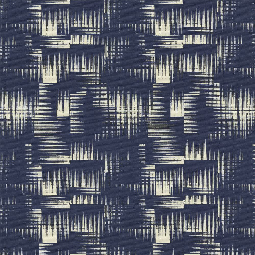 Miracle Mile Navy  by Kasmir Designer Fabric 1463 55% Cotton
38% Polyester
7% Linen
 INDIA 20,000 Wyzenbeek Double Rubs Horizontal: 8 7/8 inches and Vertical: 12 3/8 inches 54  - Swanky Fabrics -