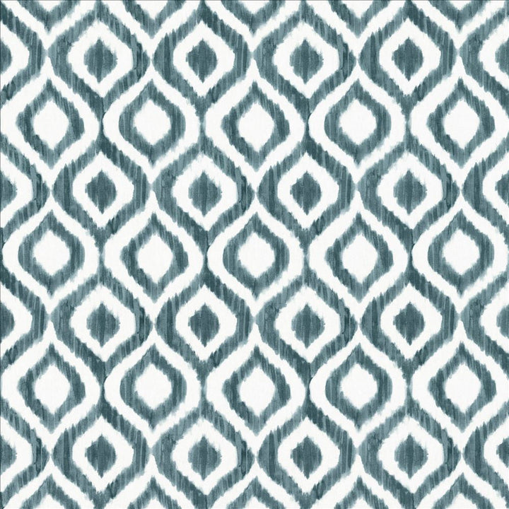 Mod Dreams Rainstorm by Kasmir Designer Fabric 5115 100% Cotton
 TURKMENISTAN 15,000 Wyzenbeek Double Rubs </p><p>Repeat: Horizontal: 13 4/8 inches and Vertical: 18 inches 54 - Swanky Fabrics -