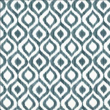 Mod Dreams Rainstorm by Kasmir Designer Fabric 5115 100% Cotton TURKMENISTAN 15,000 Wyzenbeek Double Rubs H: 13 4/8 inches, V: 18 inches 54 - 55 - Swanky Fabrics - Kasmir