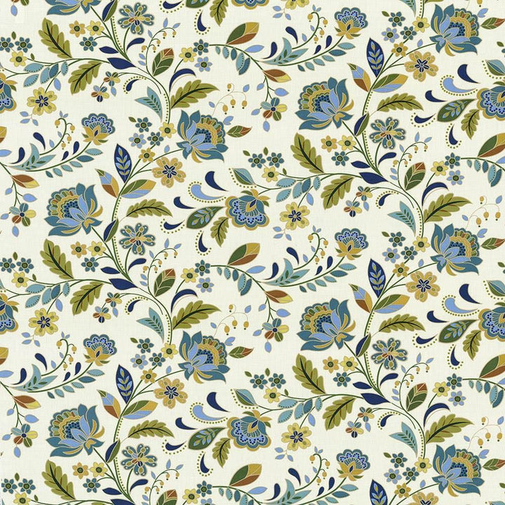 Mon Ami Breeze by Kasmir Designer Fabric 5065 100% Cotton
 PAKISTAN </p><p>Repeat: Horizontal: 54.00 inches and Vertical: 25 2/8 inches 54 - 55 - Swanky Fabrics -