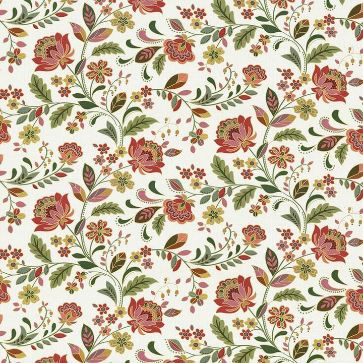 Mon Ami Petal by Kasmir Designer Fabric 5064 100% Cotton
 PAKISTAN </p><p>Repeat: Horizontal: 54.00 inches and Vertical: 25 2/8 inches 54 - 55 - Swanky Fabrics -