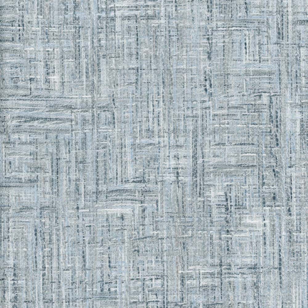 Montecito Arctic Blue by Roth & Tompkins Fabric - 79% Poly + 21% Viscose Rayon - India - 51,000 - V: 12.25"  H: 6.85" - 54" - Fabric Carolina -