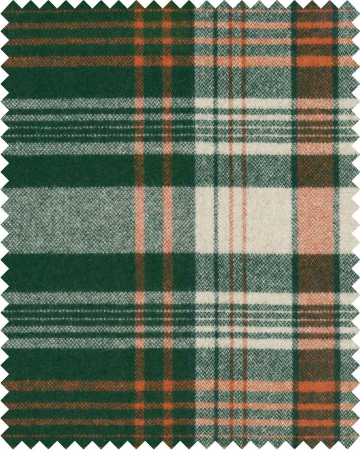 Mind The Gap Fabric MONTEREY PLAID Green Woven Fabric (FB00088) | FB00088 | WOODSTOCK '69 LIFESTYLE COLLECTION | Green, Taupe, Yellow | Fabric Carolina | https://www.fabriccarolina.com/