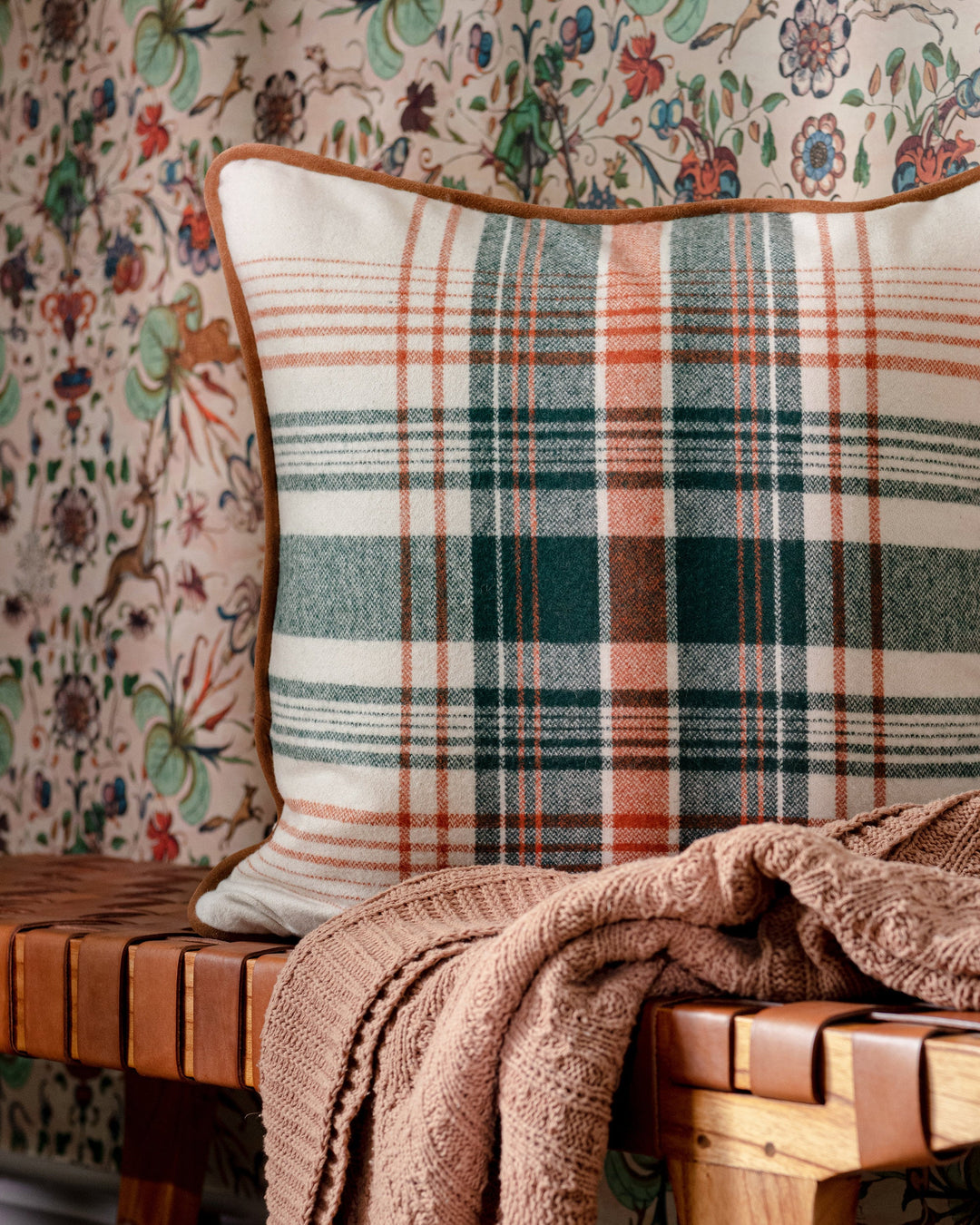 Monterey Plaid Woven fabric by Mind the Gap (FB00089), view 4