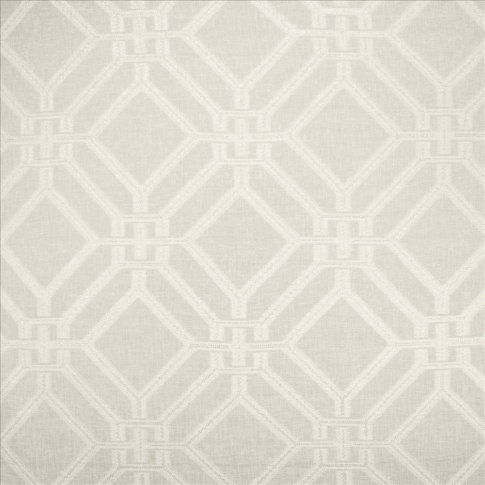 Moonrise Snow by Kasmir Designer Fabric 5157 100% Polyester
 TURKEY </p><p>Repeat: Horizontal: 11 4/8 inches and Vertical: 11 4/8 inches 62 - Swanky Fabrics -