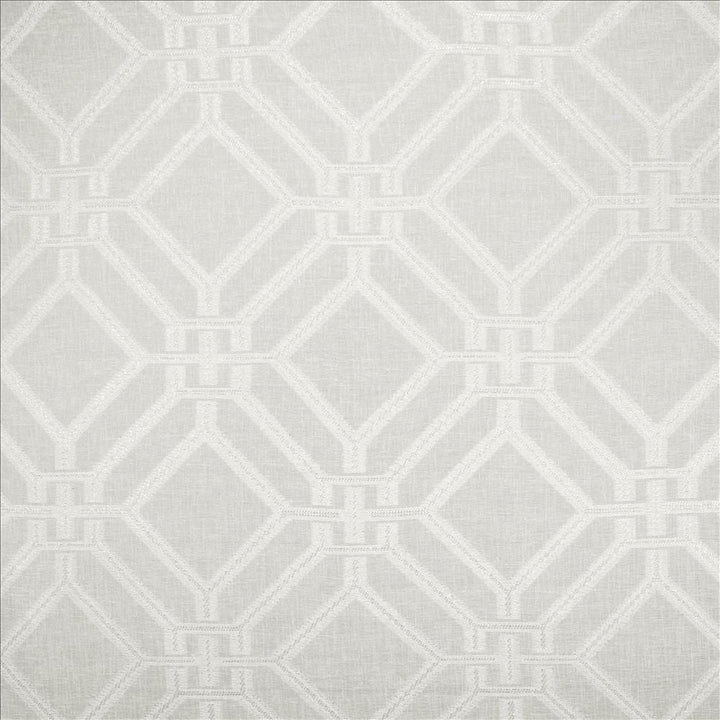 Moonrise Snow by Kasmir Designer Fabric 5157 100% Polyester TURKEY Horizontal: 11 4/8 inches and Vertical: 11 4/8 inches 62 - Swanky Fabrics -
