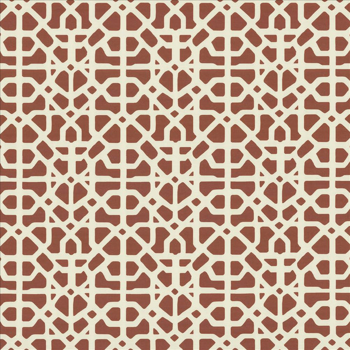 Moroccan 55 Clay  by Kasmir Designer Fabric 1452 65% Polyester
35% Cotton
 SPAIN 40,000 Martindale Cycles Horizontal: 11 inches and Vertical: 11 6/8 inches 55  - Swanky Fabrics -