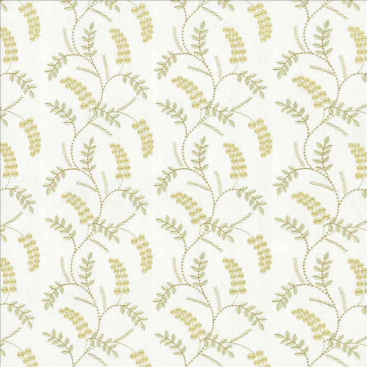 Morwenna Opal  by Kasmir Designer Fabric 1457 52% Cotton
48% Polyester
 INDIA 30,000 Wyzenbeek Double Rubs Horizontal: 8 5/8 inches and Vertical: 9 1/8 inches 54  - Swanky Fabrics -