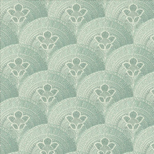 Kasmir Fabric Mosaic Motif Lagoon