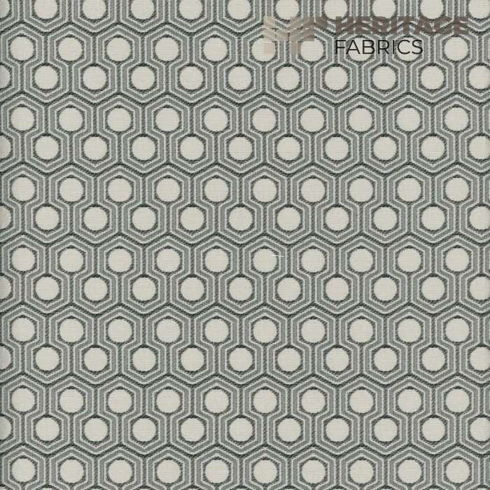 Murray Ebony by Heritage Designer Fabric - 100% Polyester India 3,000 Horizontal: 0.85" and Vertical: 1.5" 54" - Swanky Fabrics -