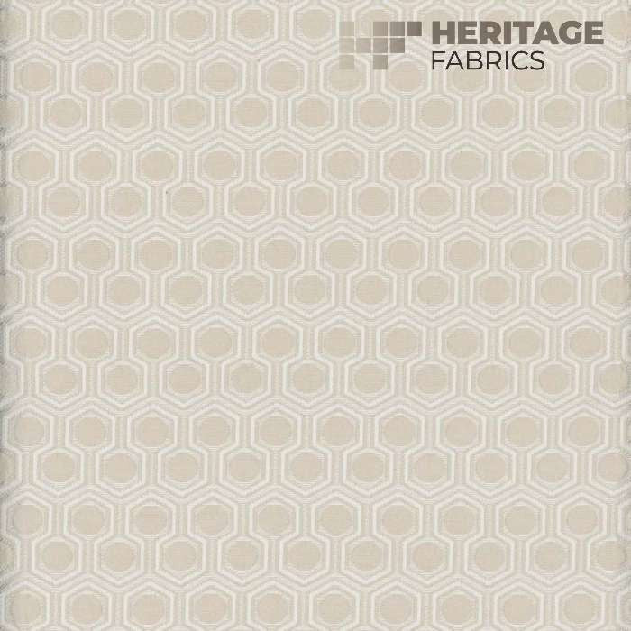 Murray Latte by Heritage Designer Fabric - 100% Polyester India 3,000 Horizontal: 0.85" and Vertical: 1.5" 54" - Swanky Fabrics -