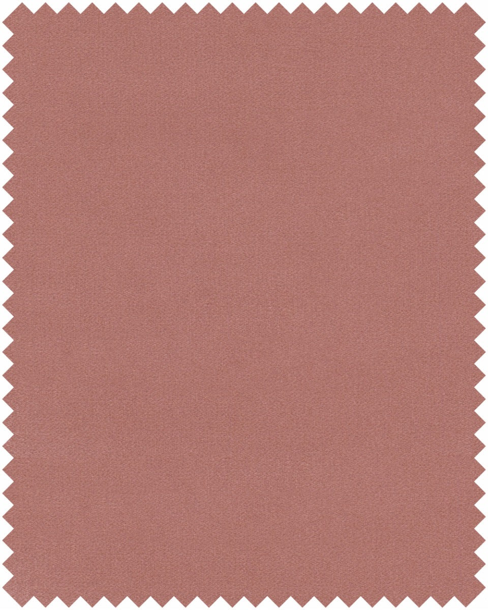 Muted Clay cotton velvet fabric by Mind the Gap (FB00151), swatch