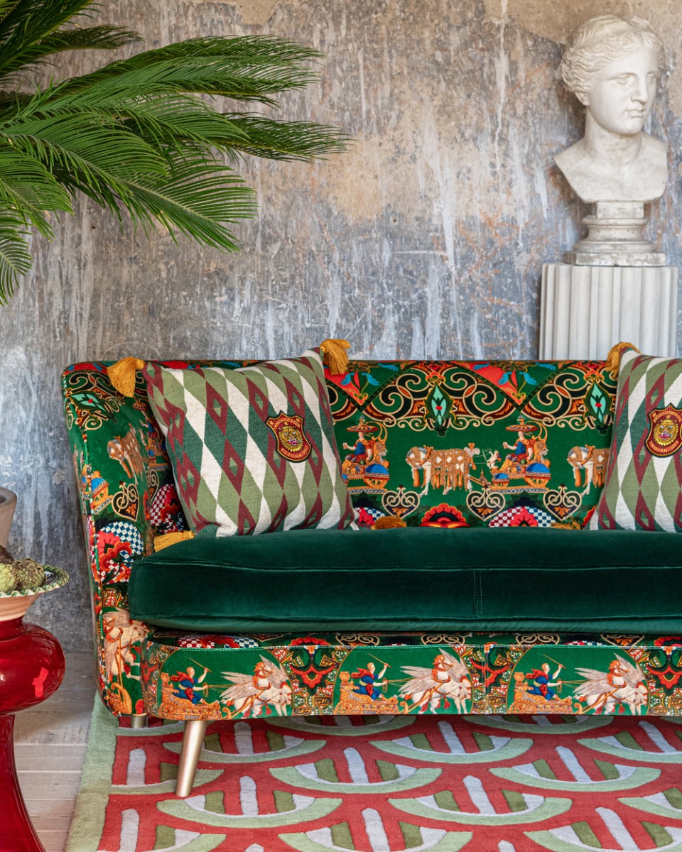 Mythology velvet fabric by Mind the Gap (FB00123), view 2