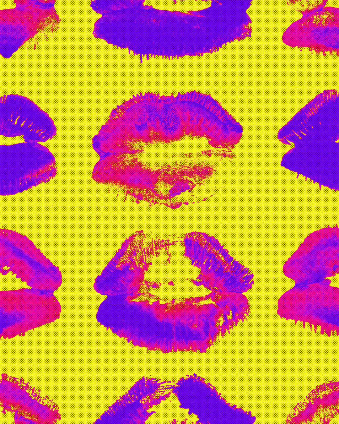Neon Kiss wallpaper by Mind the Gap (WP20381), swatch