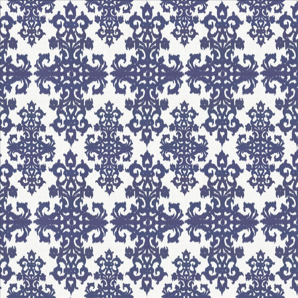 Namaskar Blue by Kasmir Designer Fabric 5115 100% Linen
 POLAND </p><p>Repeat: Horizontal: 18 inches and Vertical: 36 inches 54 - 55 - Swanky Fabrics -
