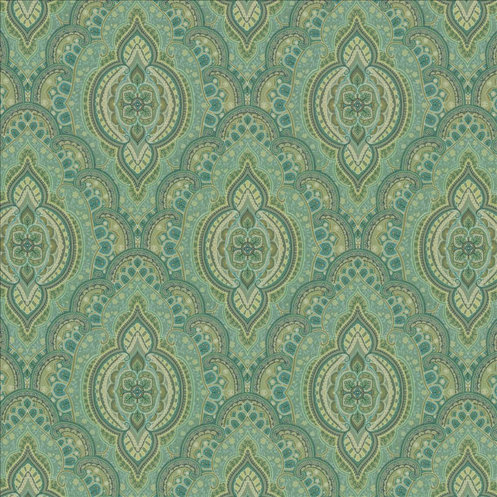 Nea Palmetto by Kasmir Designer Fabric 5142 100% Cotton
 SOUTH KOREA </p><p>Repeat: Horizontal: 13 4/8 inches and Vertical: 17 6/8 inches 54 - Swanky Fabrics -