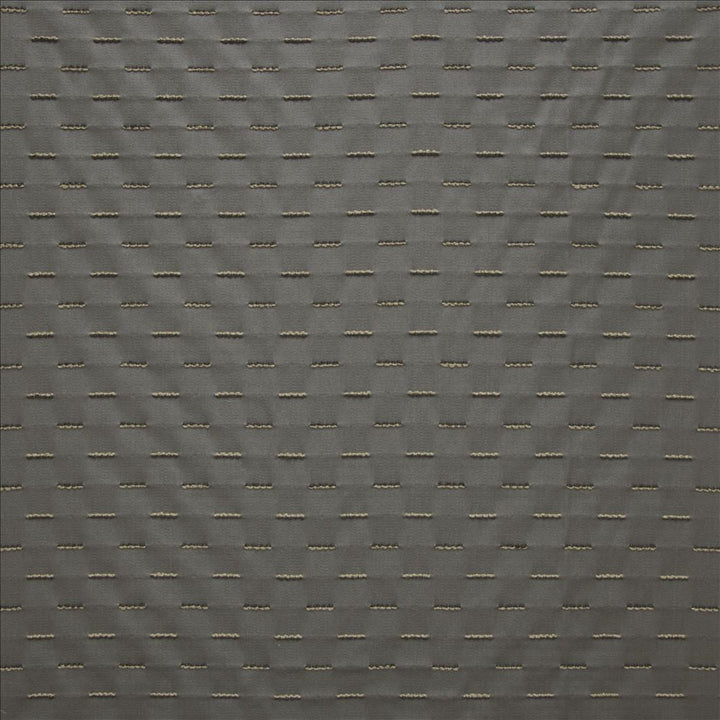 Neo Charcoal by Kasmir Designer Fabric 1451 73% Rayon
27% Polyester
 CHINA </p><p>Repeat: Horizontal: 1 3/8 inches and Vertical: 1 2/8 inches 55 - Swanky Fabrics -