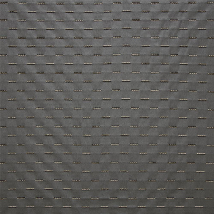 Neo Charcoal  by Kasmir Designer Fabric 1451 73% Rayon
27% Polyester
 CHINA 20,000 Wyzenbeek Double Rubs Horizontal: 1 3/8 inches and Vertical: 1 2/8 inches 55  - Swanky Fabrics -