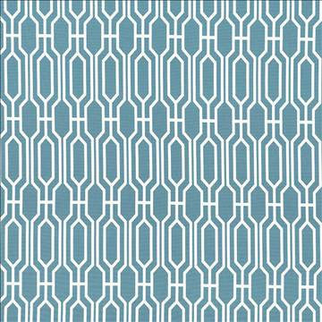 Nickerson Peacock by Kasmir Designer Fabric 5089 100% Cotton USA 30,000 Wyzenbeek Double Rubs H: 3 3/8 inches, V: 9 inches 54 - Swanky Fabrics - Kasmir