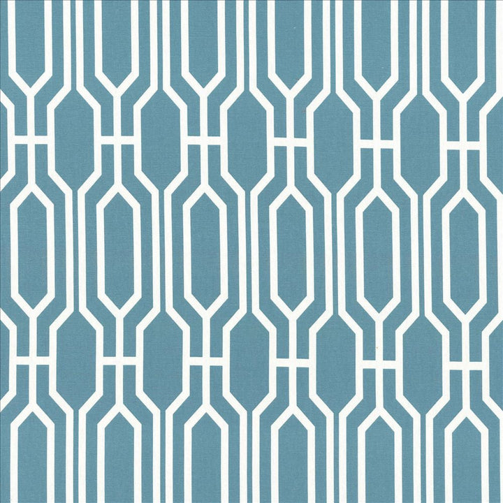 Nickerson Peacock by Kasmir Designer Fabric 5089 100% Cotton
 USA </p><p>Repeat: Horizontal: 3 3/8 inches and Vertical: 9 inches 54 - Swanky Fabrics -
