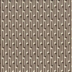 Kasmir Fabric Nobu Fret Chocolate