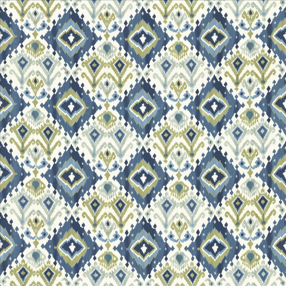 Nomad Seamist by Kasmir Designer Fabric 5081 100% Cotton
 TURKMENISTAN 15,000 Wyzenbeek Double Rubs </p><p>Repeat: Horizontal: 27 inches and Vertical: 27 inches 54 - Swanky Fabrics -