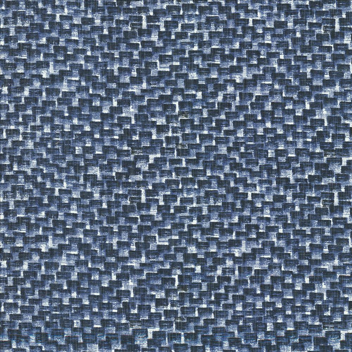 Notion Blue by Kasmir Designer Fabric 1458 54% Cotton
46% Polyester
 CHINA </p><p>Repeat: Horizontal: 9 2/8 inches and Vertical: 8 2/8 inches 57 - Swanky Fabrics -