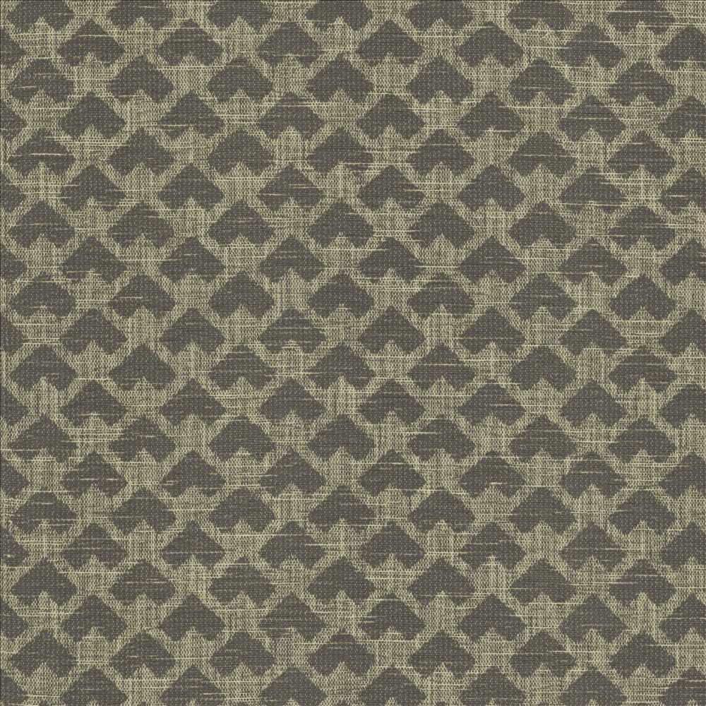 Oath Keeper Smoke by Kasmir Designer Fabric See sample 100% Polyester
 CHINA 45,000 Wyzenbeek Double Rubs </p><p>Repeat: Horizontal: 2 4/8 inches and Vertical: 1 4/8 inches 53 - Swanky Fabrics -