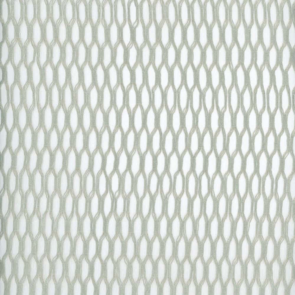 Ogee Mint by Heritage Fabric - 100% Polyester - Turkey - V: .5"  H: 1.25" - 118" - Fabric Carolina -
