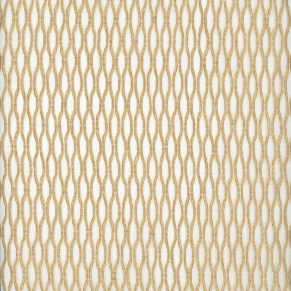 Ogee Old Gold by Heritage Fabric - 100% Polyester - Turkey - V: .5"  H: 1.25" - 118" - Fabric Carolina -
