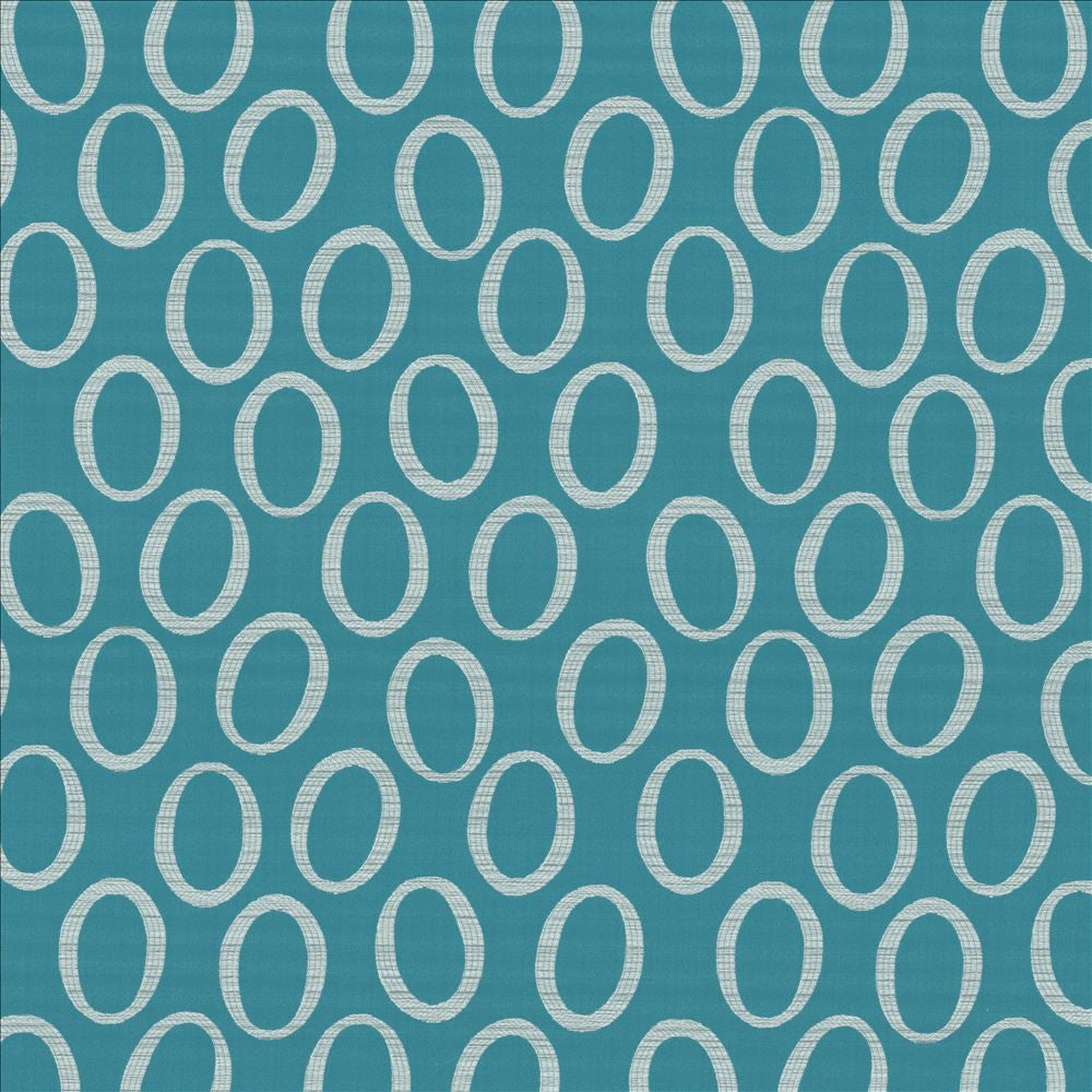 Oglethorpe Lagoon by Kasmir Designer Fabric 1442 100% Polyester TURKEY Not Tested Horizontal: 14 1/8 inches and Vertical: 12 1/8 inches 59 - Swanky Fabrics -