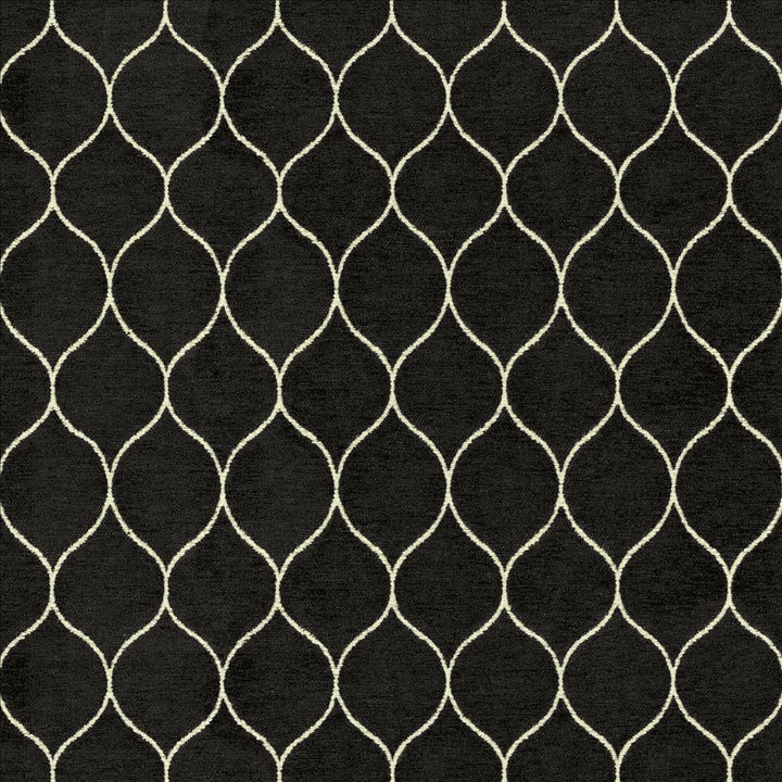 Oh Geez Onyx by Kasmir Designer Fabric 1451 85% Polyester
15% Cotton
 CHINA </p><p>Repeat: Horizontal: 2 inches and Vertical: 3 inches 54 - Swanky Fabrics -